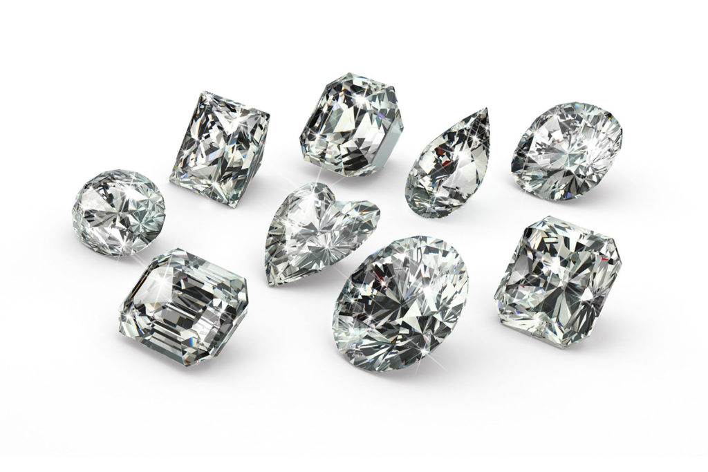 All diamond shapes by Kalfin