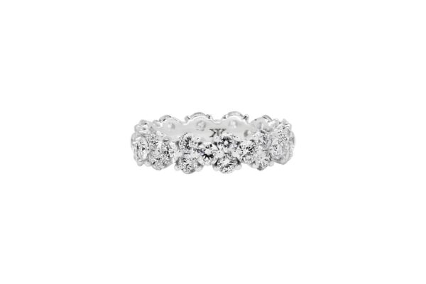 Eternity Diamond Ring By Kalfin Jewellery