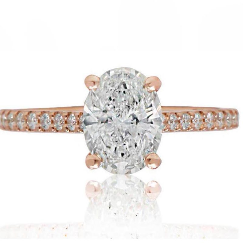 Rose Gold Engagement Rings Melbourne Australia | Diamond Rings