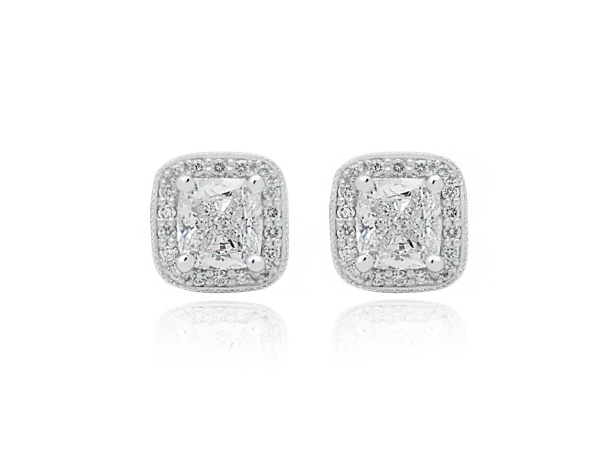 Avery diamond studs