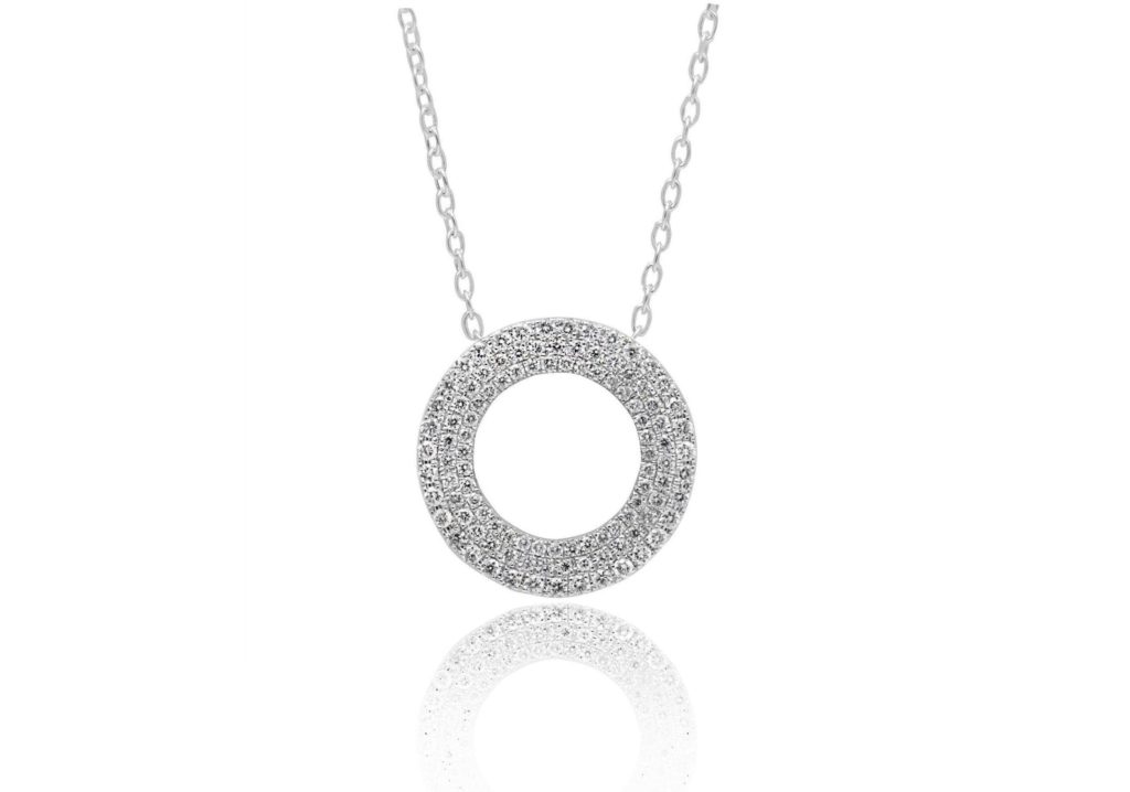 CIRA Diamond pendant necklace