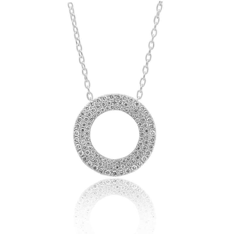 CIRA Diamond pendant necklace