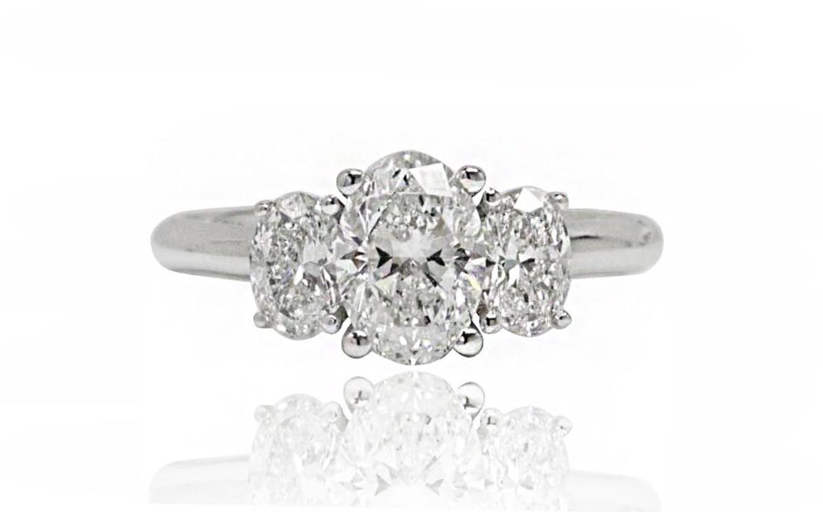 Vera White gold diamond engagement ring